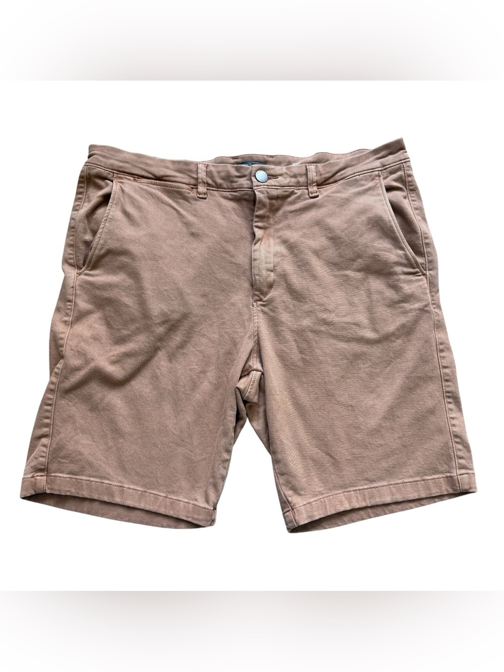 DL1961 Jake Chino Shorts Tan Khaki Stretch Mens Size 38 Casual Golf Summer 9”